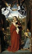 Gerard David Virgin and Child with Four Angels oil painting